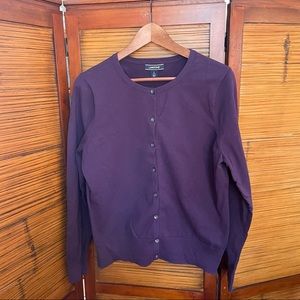 Lands’ End Supima Cotton Cardigan Sweater